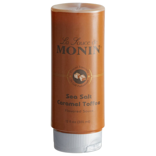 Monin - Sea Salt Caramel Toffee Sauce - 12 Oz - Bulk Mart