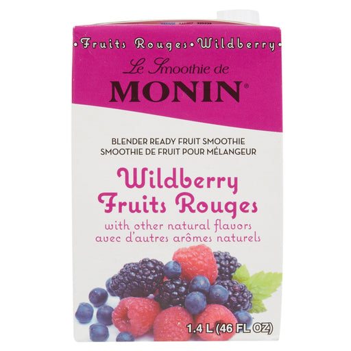 Monin - Wildberry Fruit Smoothie Mix - 46 Oz - Bulk Mart