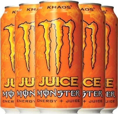 Monster Energy - Khaos Punch Juice - 12 x 473 ml - Bulk Mart