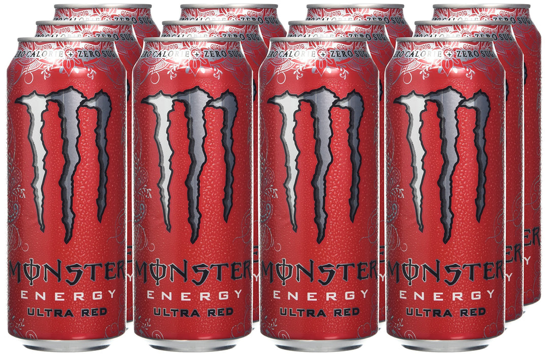 Monster Energy - Ultra Red - 12 x 473 ml - Bulk Mart