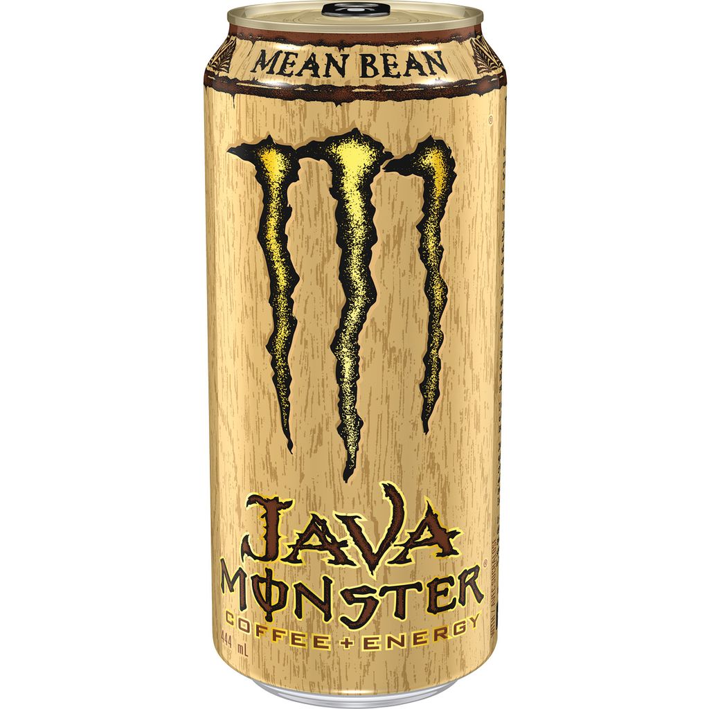 Monster Java Mean Bean 12 X 444 Ml, Java Mean Beans Energy Drink — Bulk 