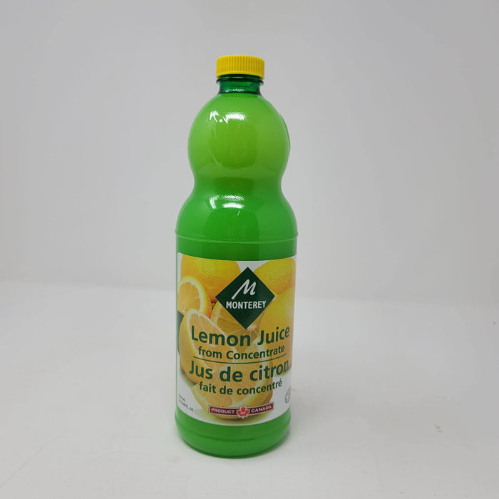 Monterey - Lemon Juice From Concentrate - 12 x 946 ml - Bulk Mart
