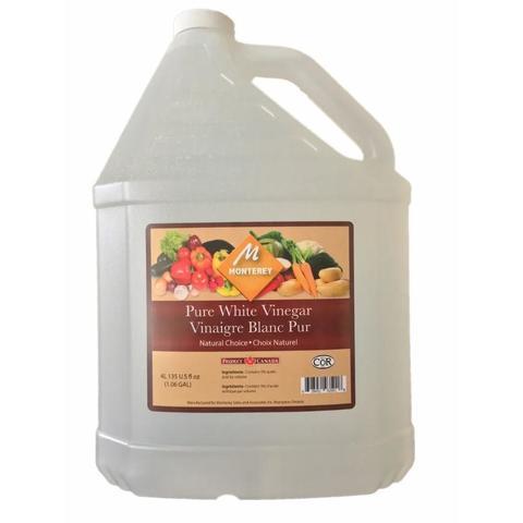 Monterey - Pure White Vinegar - 4 x 4 L - Bulk Mart