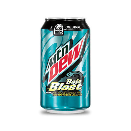 Mountain Dew - Baja Blast - 12 x 355 ml - Bulk Mart