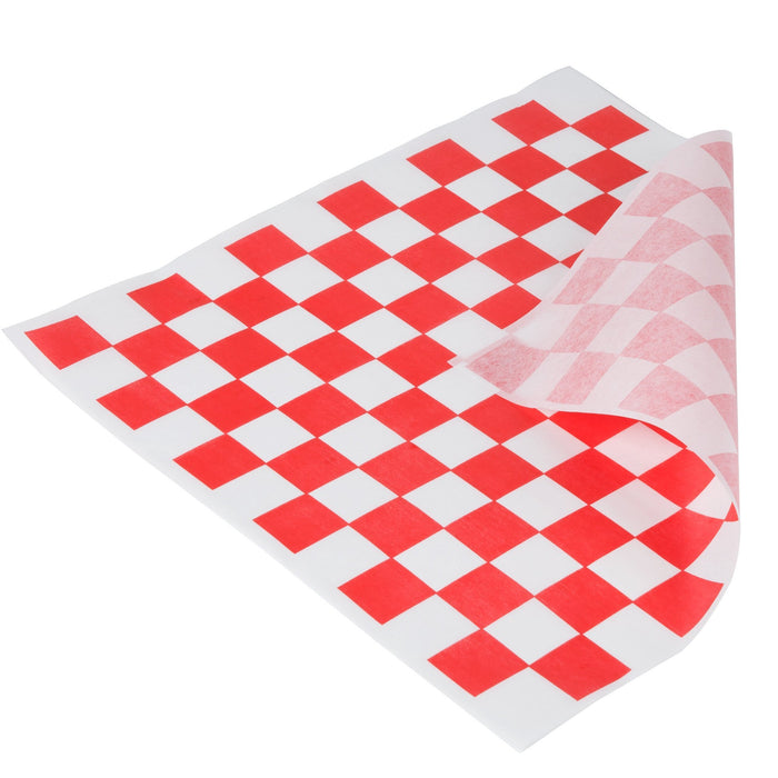MPC - 12" x 12" Red Checker Paper - 1000 / Pack - Bulk Mart
