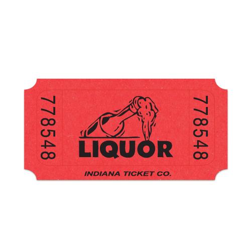 Multi Tact - 11122 - Liquor Tickets - 1000 / Pack - Bulk Mart