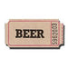 Multi Tact - 11216 Beer Tickets - 1000 / Pack - Bulk Mart