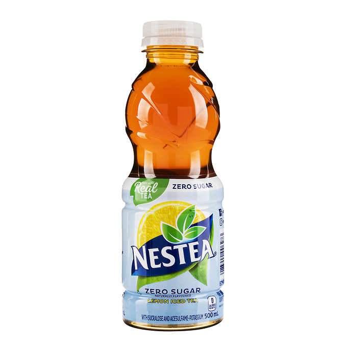 Nestea - Lemon Zero Sugar Iced Tea - 12 x 500 ml - Bulk Mart