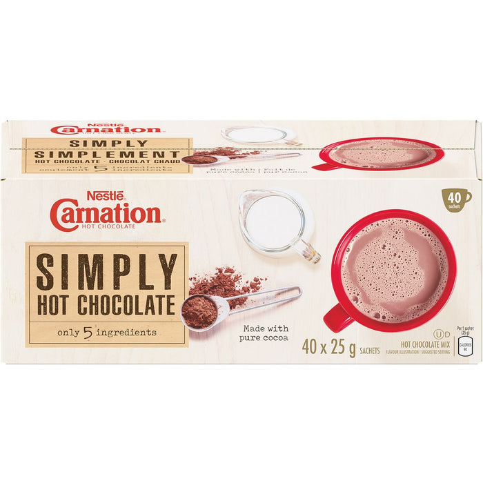 Nestle - Carnation Hot Chocolate - 40 x 25 g - Bulk Mart