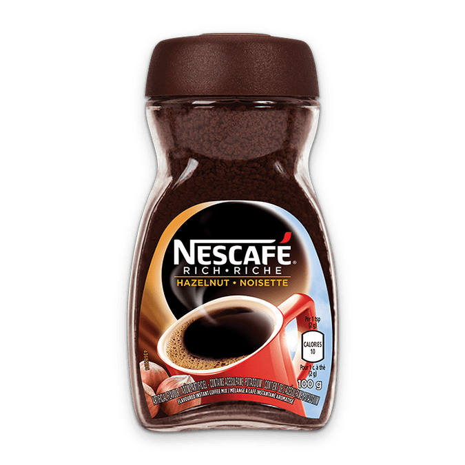 Nestle Nescafe - Hazelnut Instant Coffee - 100 g - Bulk Mart