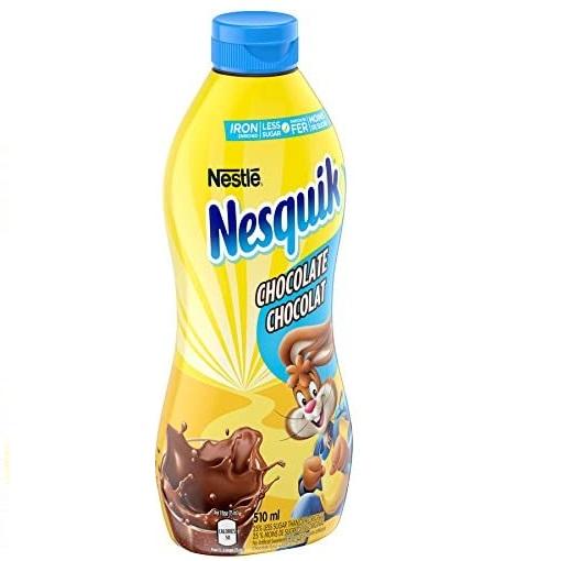 Nestle - Nesquik Less Sugar Chocolate Syrup - 510 ml - Bulk Mart