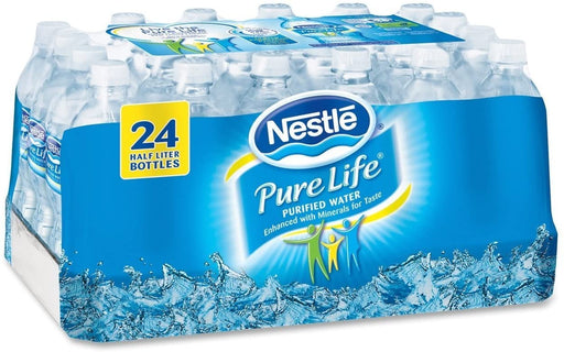 Nestle - Pure Life Natural Spring Water - 24 x 500 ml - Bulk Mart