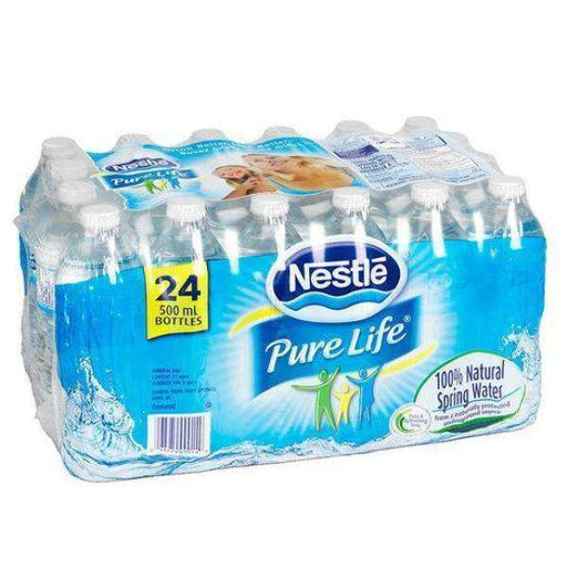 Nestle - Pure Life Natural Spring Water - 24 x 500 ml - Bulk Mart