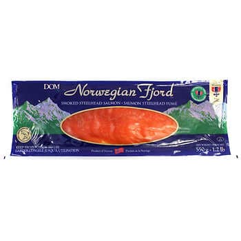Norwegian Fjord - Smoked Steelhead Salmon - 550 g - Bulk Mart
