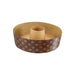 Novacart - 7.875" x 2.375" - 35 Oz Round Cake Paper Ring Mold - 30/Pack - Bulk Mart