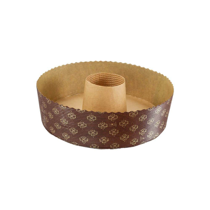 Novacart - 7.875" x 2.375" - 35 Oz Round Cake Paper Ring Mold - 360/Case - Bulk Mart