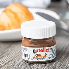 Nutella - Hazelnut Spread Mini Glass Jars - 64 x 25 g - Bulk Mart