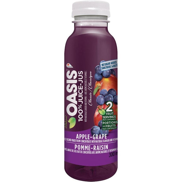 Oasis - Apple-Grape Juice - 24 x 300 ml - Bulk Mart