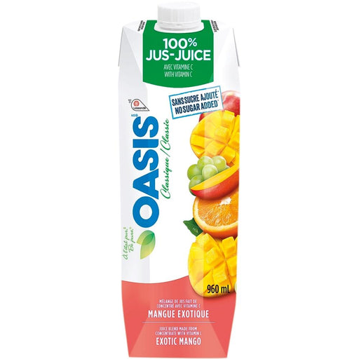 Oasis Classic - Exotic Mango Juice - 12 x 960 ml - Bulk Mart