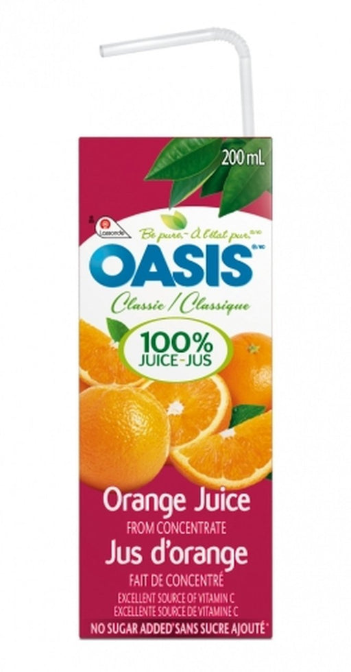 Oasis Classic - Orange Juice - 8 x 200 ml - Bulk Mart
