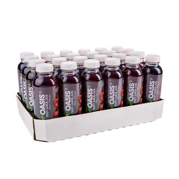 Oasis - Cranberry-Apple Juice - 24 x 300 ml - Bulk Mart