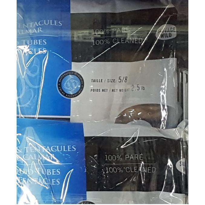Oceanic Fisheries - Tubes & Tentacles - 4 x 2.5 Lbs - Bulk Mart