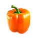 Orange Bell Peppers - 5 Lbs / Pack - Bulk Mart