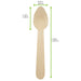 Pack N Wood - Mini Wooden Spoon - 100 / Pack - Bulk Mart