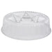 Pactiv Caterware - P4412 - 12" Crystal Dome Lid Clear - 50/Case - Bulk Mart