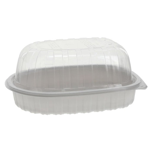 Pactiv - YCNC60070DZW - Medium Chicken Roaster Container White Base With Lid - 110 Sets - Bulk Mart