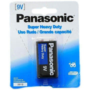 Panasonic - Super Heavy Duty 9 Volt Batteries - Each - Bulk Mart