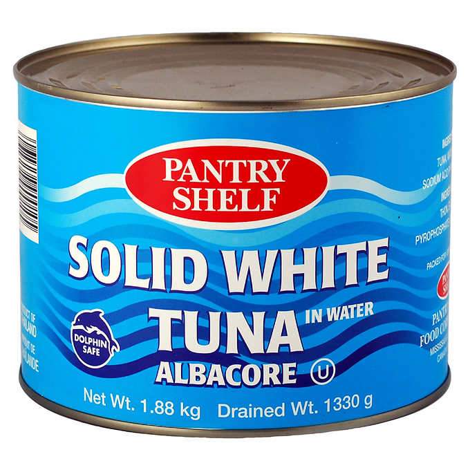 Pantry Shelf - Solid White Tuna Albacore In Water - 1.88 Kg - Bulk Mart