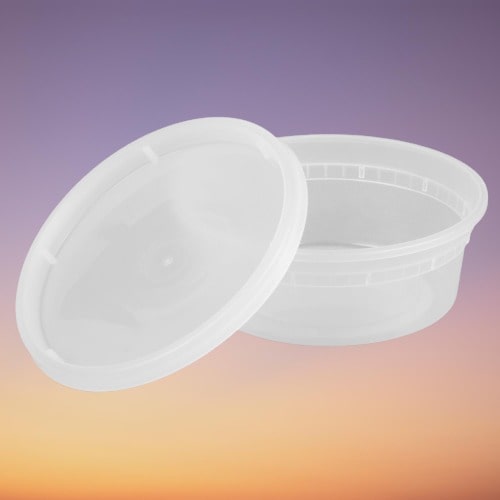 wholesale small round hot takeaway disposable