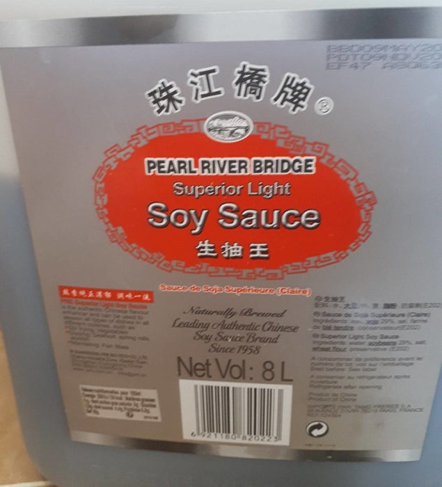 Pearl River Bridge - Superior Light Soy Sauce - 8 L - Bulk Mart