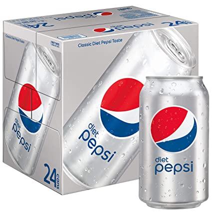 Pepsi - Diet Soda - 12 x 355 ml - Bulk Mart
