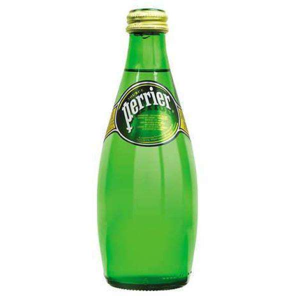 Perrier - Sparkling Natural Water Glass Bottle - 24 x 330 ml - Bulk Mart