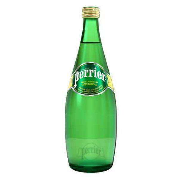 Perrier - Sparkling Spring Water Glass Bottle - 12 x 750 ml - Bulk Mart