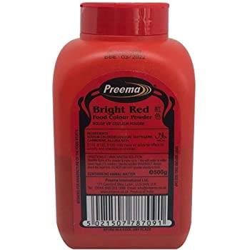 Preema - Bright Red Food Color Powder - 20 x 400 g - Bulk Mart