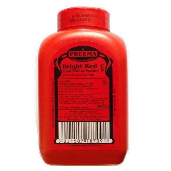 Bright Red Food Color Powder 20x400g Preema, Powdered Food Color — Bulk ...