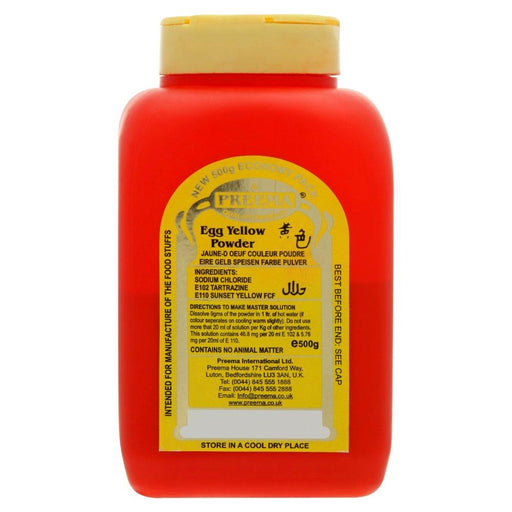 Preema - Egg Yellow Food Color Powder - 400 g - Bulk Mart