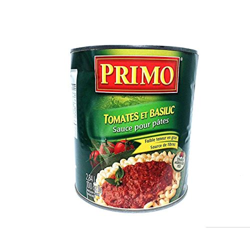 Primo - Pasta Sauce Tomato Basil - 6 x 2.84 L - Bulk Mart