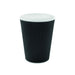 Pronto - 10 Oz Ripple Wall Hot Paper Cup Black - 20 x 25 / Case - Bulk Mart