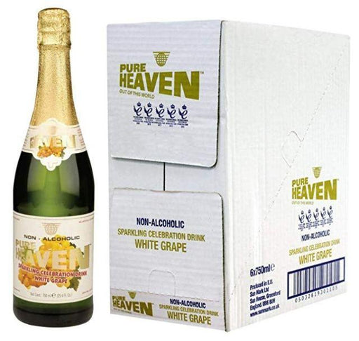 Pure Heaven - White Grape Sparkling Celebration Drink - 12x750 ml - Bulk Mart