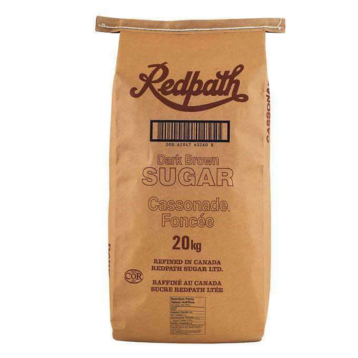 Redpath - Dark Brown Sugar - 20 Kg - Bulk Mart