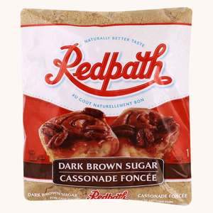 Redpath - Dark Brown Sugar - 20 x 1 Kg / Case - Bulk Mart
