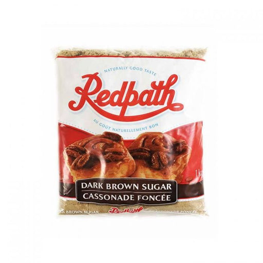 Redpath - Dark Brown Sugar - 20 x 1 Kg / Case - Bulk Mart