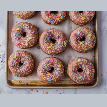 Rich's - Jumbo Donut Cake - 100 x 85g - Bulk Mart