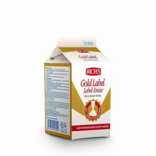 Rich's Whipped Topping Gold Label 4 Kg Bulk Mart