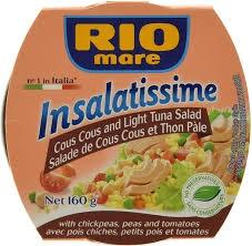 Rio Mare - Insalatissime Couscous And Light Tuna Salad - 18 x 160 g