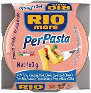 Rio Mare - Light Tuna Tomatoes Black Olives Capers & Olive Oil - 48 x 160 g - Bulk Mart